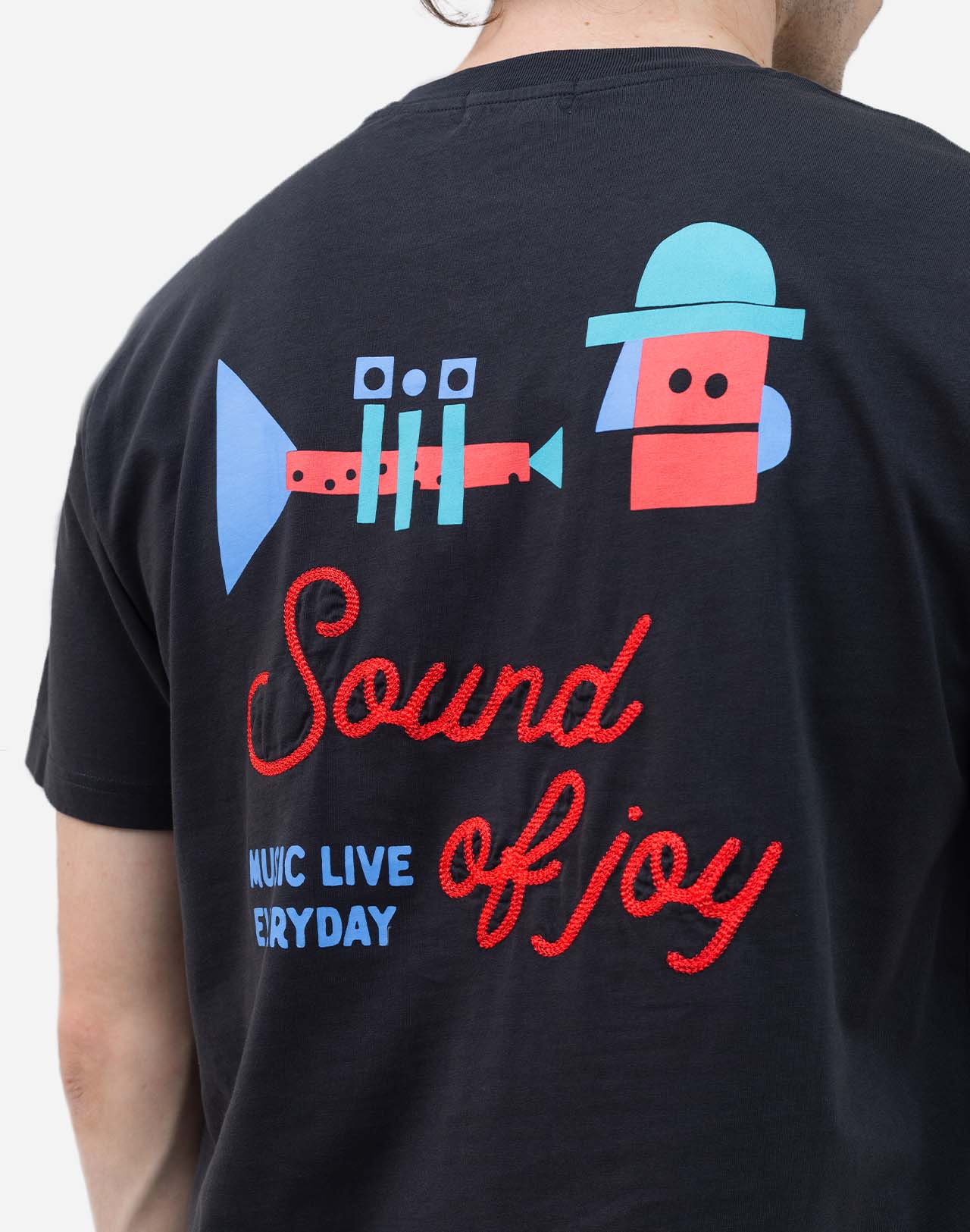 T-Shirt - Farfane Noir Carbone