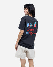 T-Shirt - Farfane Noir Carbone