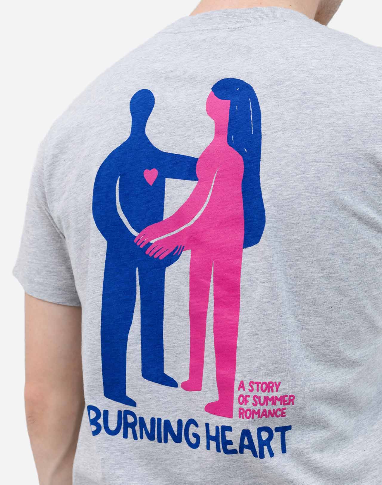 T-Shirt - Romance Gris Chine