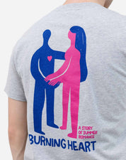 T-Shirt - Romance Gris Chine