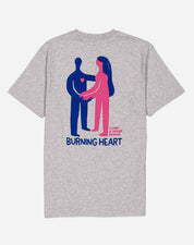 T-Shirt - Romance Gris Chine