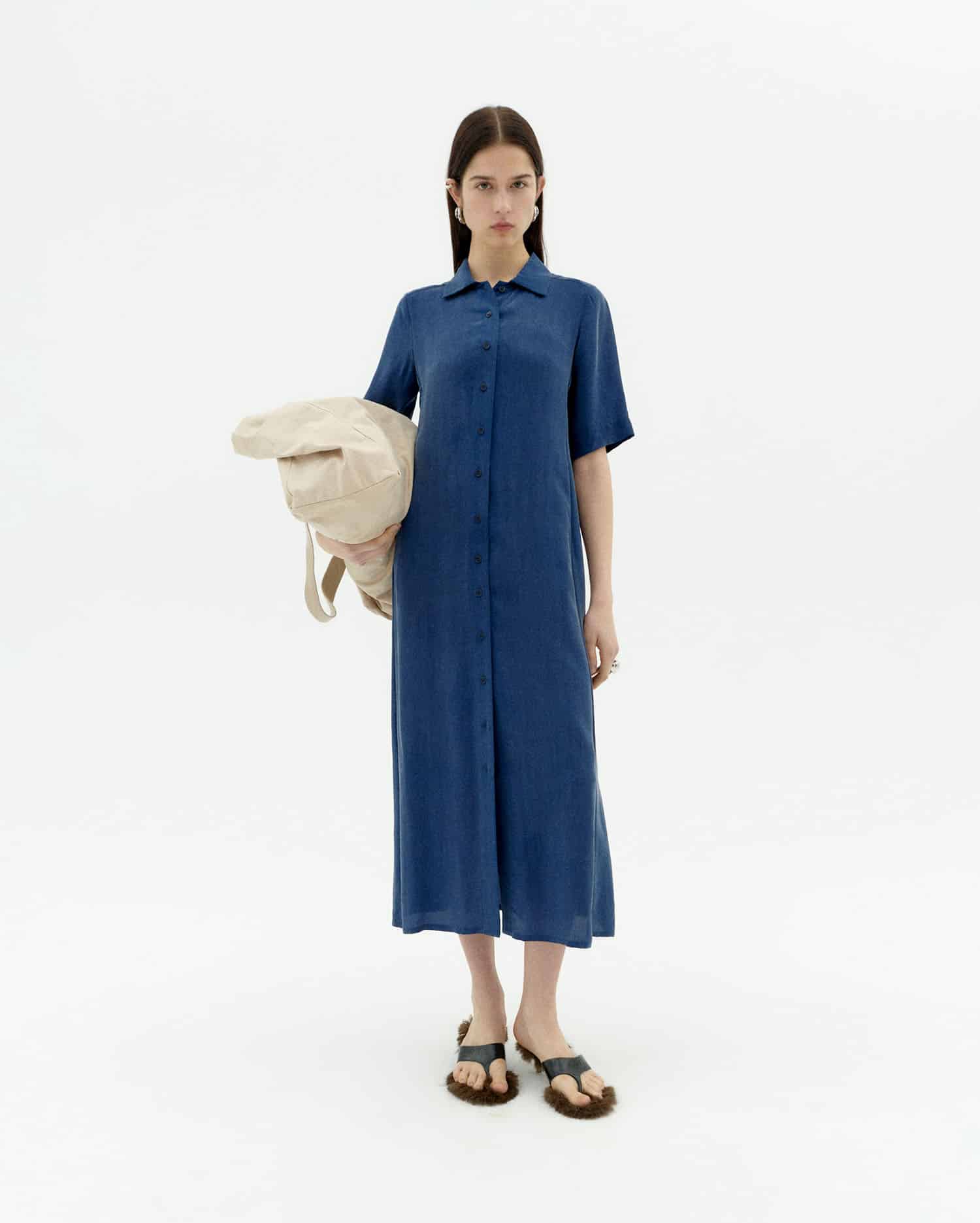 Gianna Dress - Cobalt