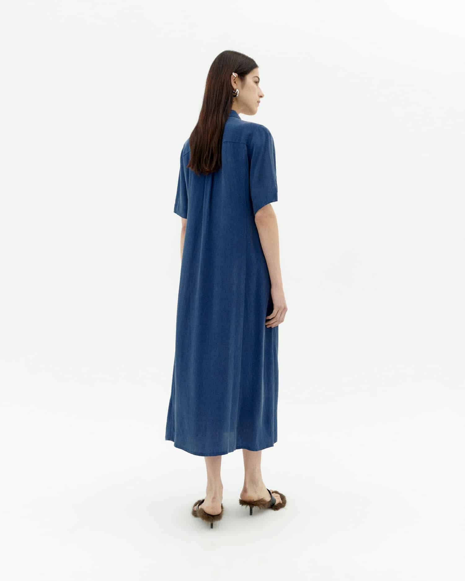 Gianna Dress - Cobalt