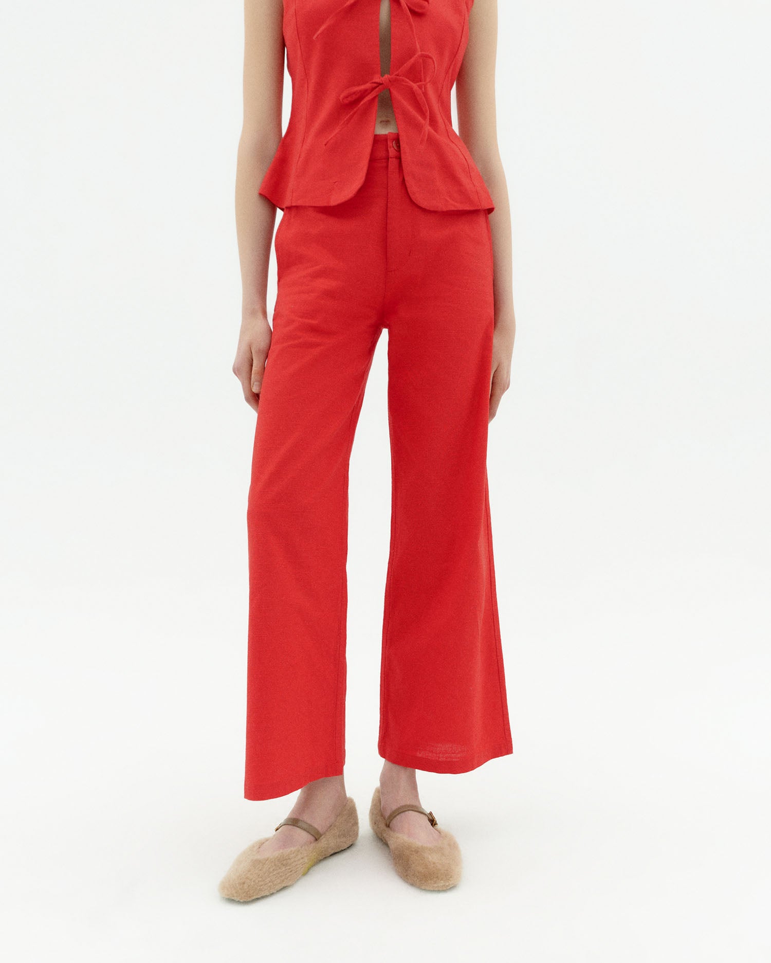 Karina Pants - Fiery Red