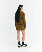 Corduroy Kimmy Skirt - Light Oak