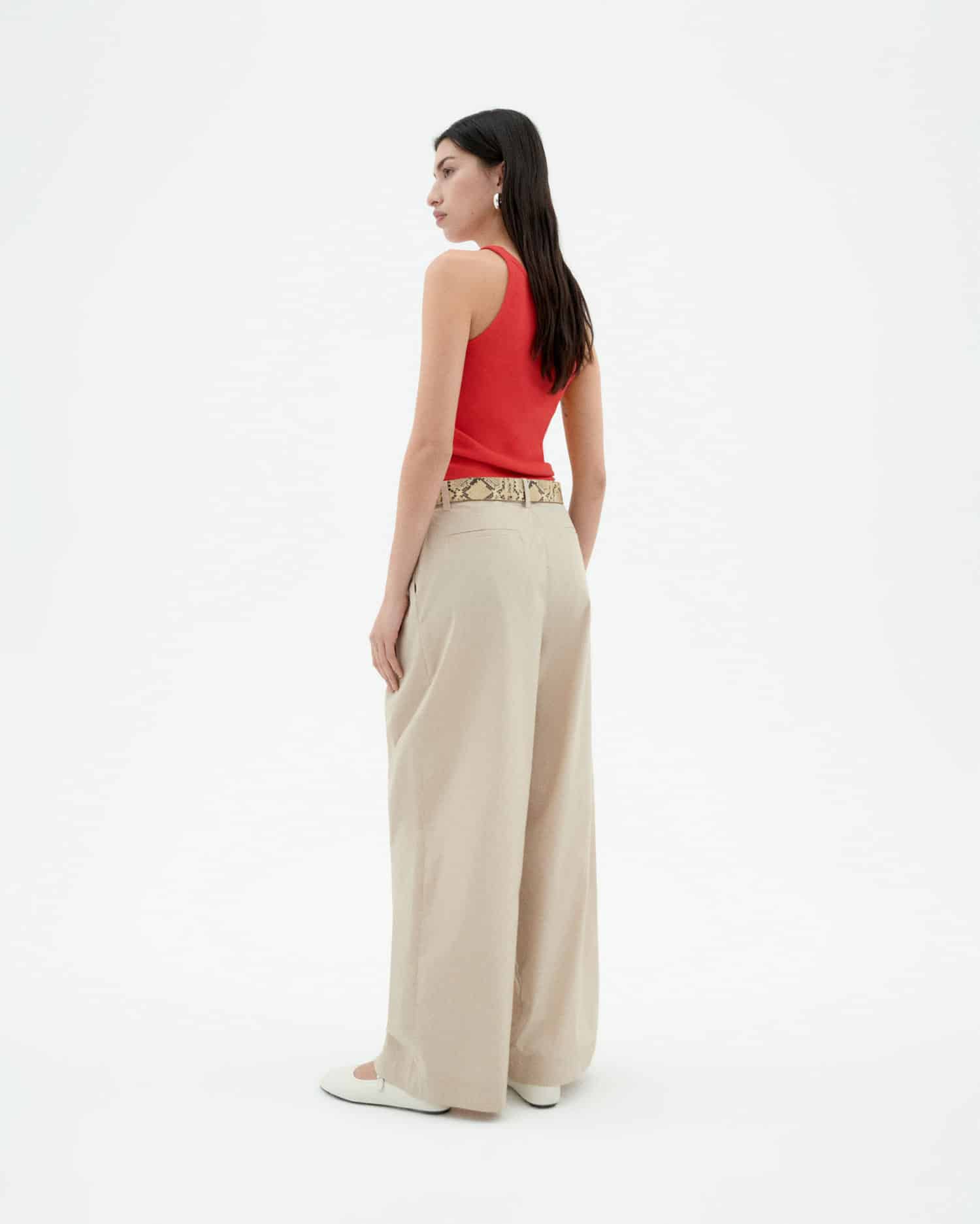 Harriet Top - Fiery Red